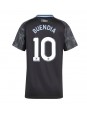 Aston Villa Emiliano Buendia #10 Venkovní Dres pro Dámské 2025-26 Krátký Rukáv